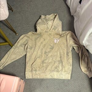 Aeropostale Tan Hoodie Sweater